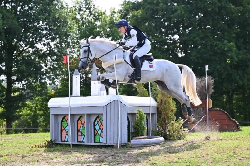 CURRENT BRITISH PONY CHAMPION AND EUROPEAN TEAM SILVER MEDALIST
