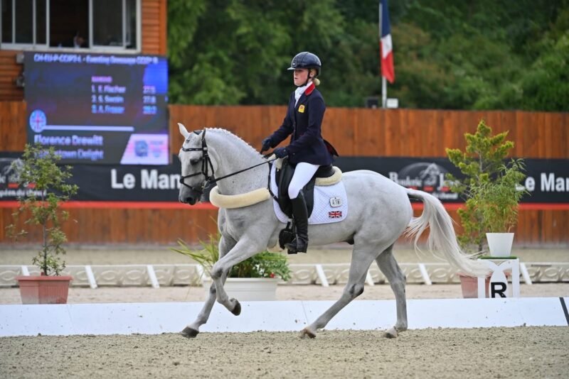 CURRENT BRITISH PONY CHAMPION AND EUROPEAN TEAM SILVER MEDALIST